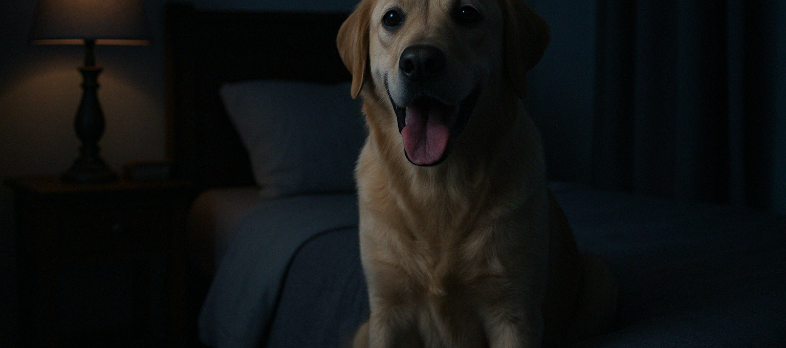 panting dog