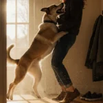 Dog jumping on a person during a greeting — how to stop dog jumping
