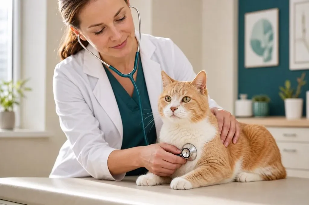 Cat with chronic illness resting at home — pet insurance for cats with chronic conditions
