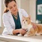 Cat with chronic illness resting at home — pet insurance for cats with chronic conditions
