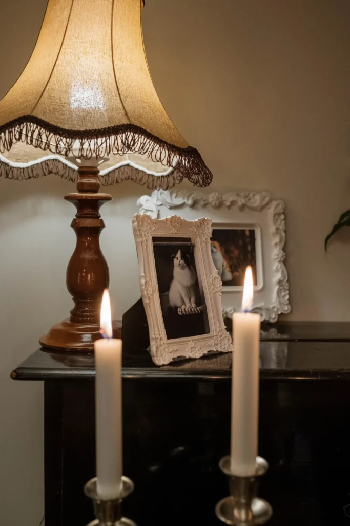 Pet memorial candle — honoring your dog's memory
