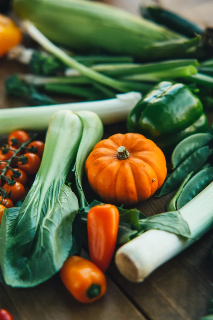 Fresh green vegetables — which ones are safe for geckos to eat