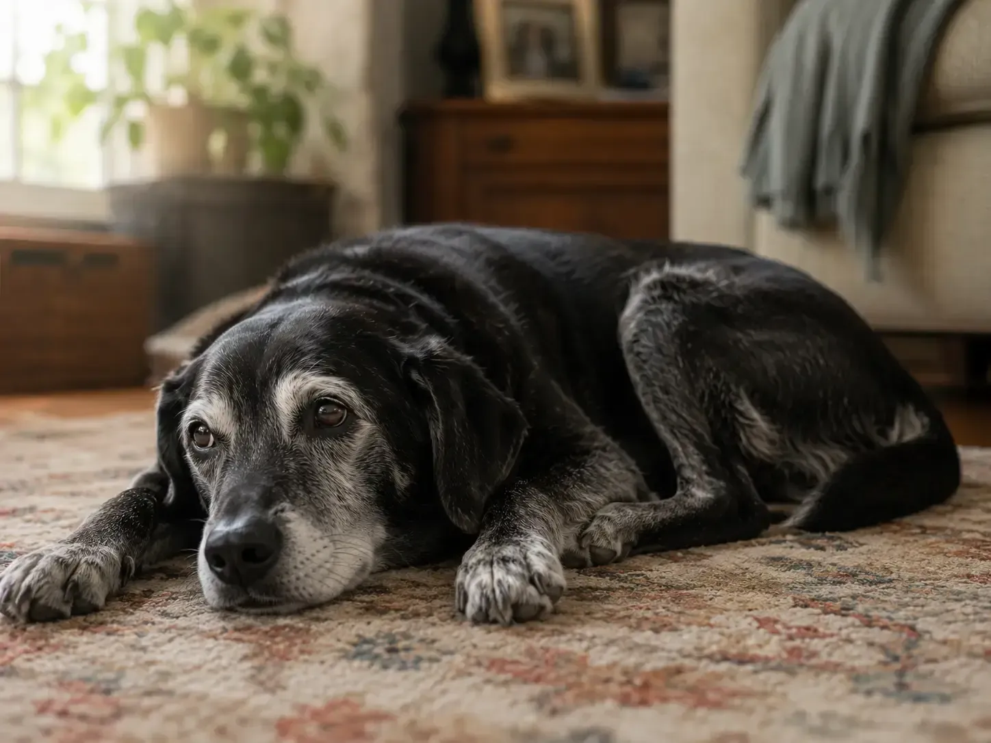 Why Does My Dog Bark at Nothing? 6 Causes + Fixes 14 Senior dog at home — new barking in older dogs can signal pain or cognitive decline